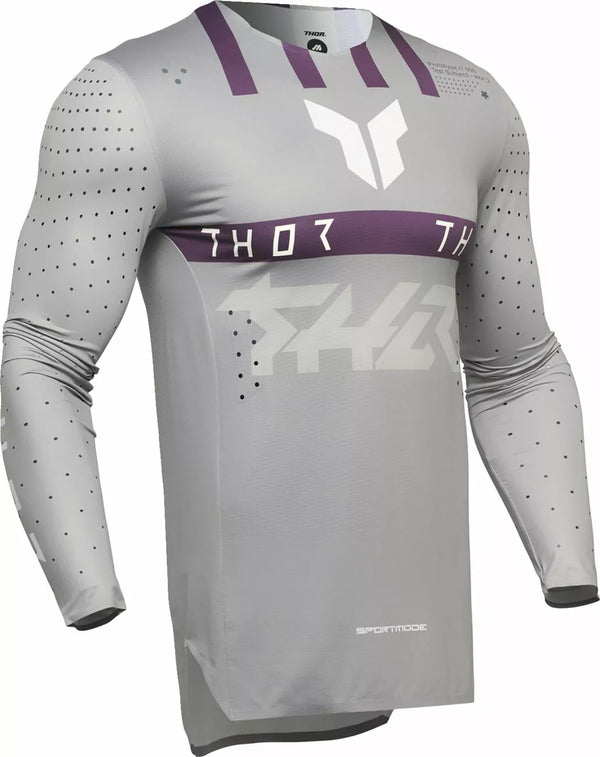 Thor Jersey sprrtmode flite gy/pu lg 2910-8274