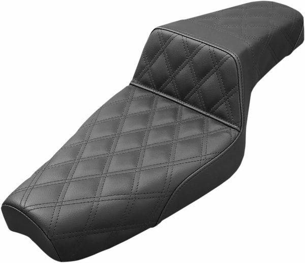SADDLEMEN SEAT STEPP LS XL BLACK 879-03-175