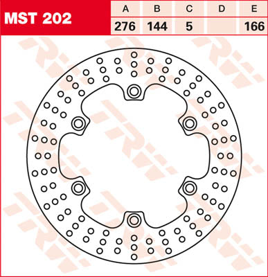 TRW rotor TRW MST202 MST202
