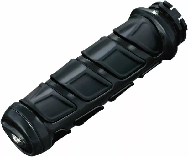 Kuryakyn Grip Kinetic Gloss BLK Kur6353