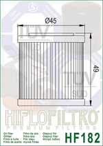 HIFLOFILTRO Oil Filter - HF182 HF182