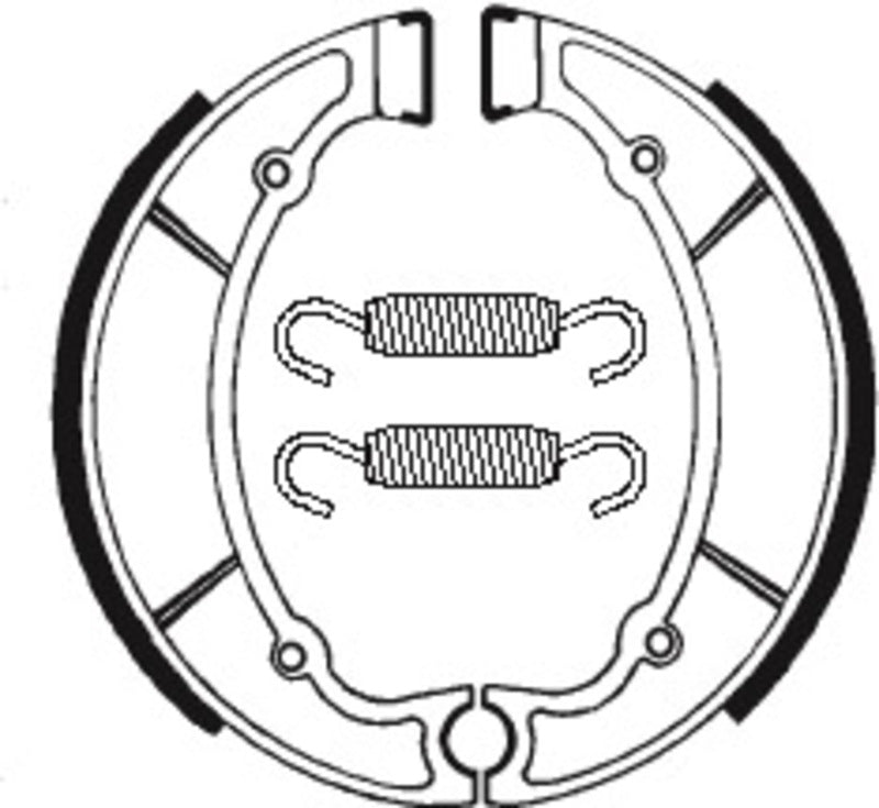 Tecnium Street Organic Brake Shoes - BA064 1022247