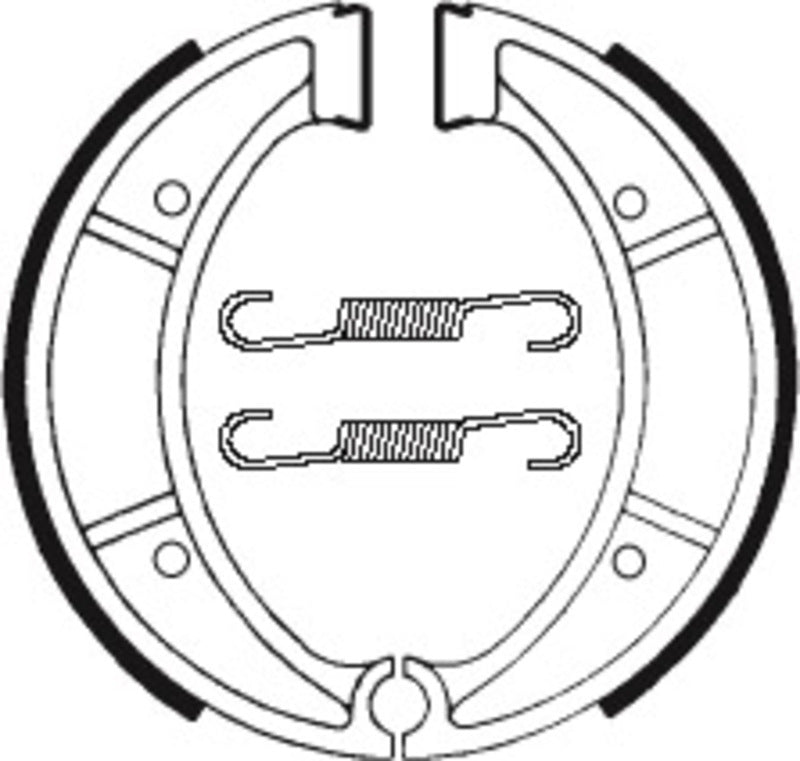 Tecnium Street/Off -Road Organic Brake Shoes - BA117 1022283