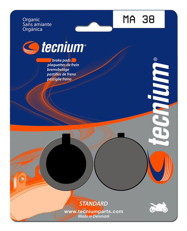 Tecnium Street Organic Brake Pads - MA38 1022499