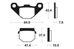 Tecnium Street Organic Braked Deps - MA48 1022520