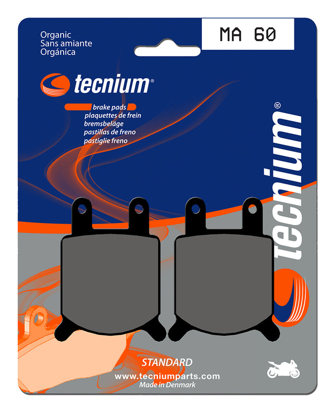 Tecnium Street Organic Brake Pads - MA60 1022534