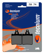 Tecnium Street Organic Brake Pads - MA74 1022542