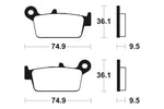 Tecnium Scooter Organic Braked Deps - ME104 1022607