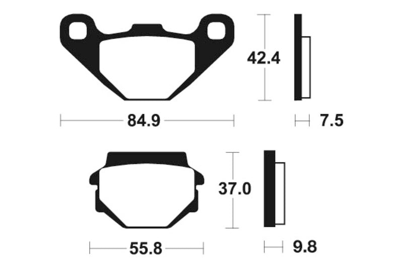 Tecnium Scooter Organic Braked Deps - ME46 1022706