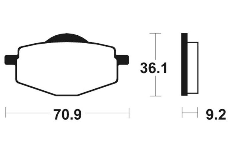 Tecnium Scooter Organic Braked Deps - ME75 1022711