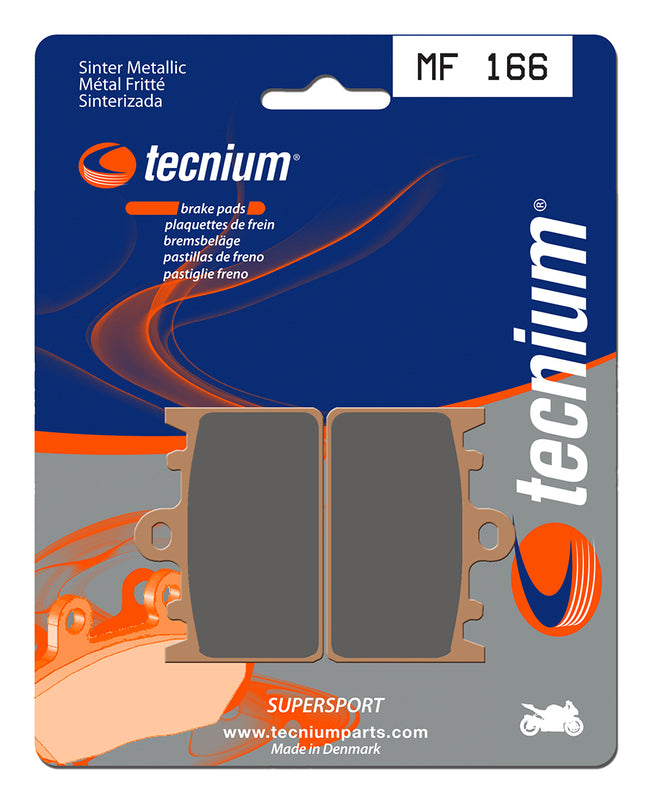 Tecnium Street Performance Sintered Metal Brake Pads - MF166 1022736