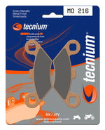 Tecnium MX/ATV Sintered Metal Brake Pads - MO216 1022857