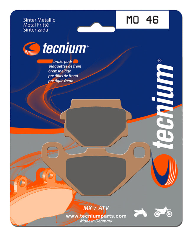 Tecnium MX/ATV Sintered Metal Brake Pads - MO44 1022912