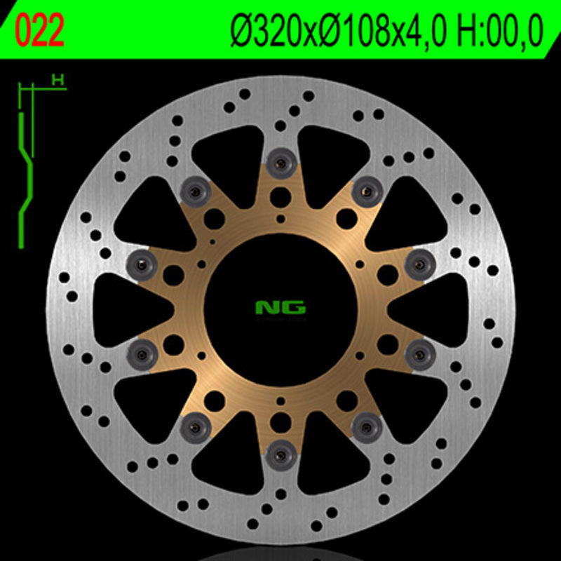 NG BRAND DISC ROUND 022