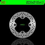 NG BRAND DISC ROUND 043