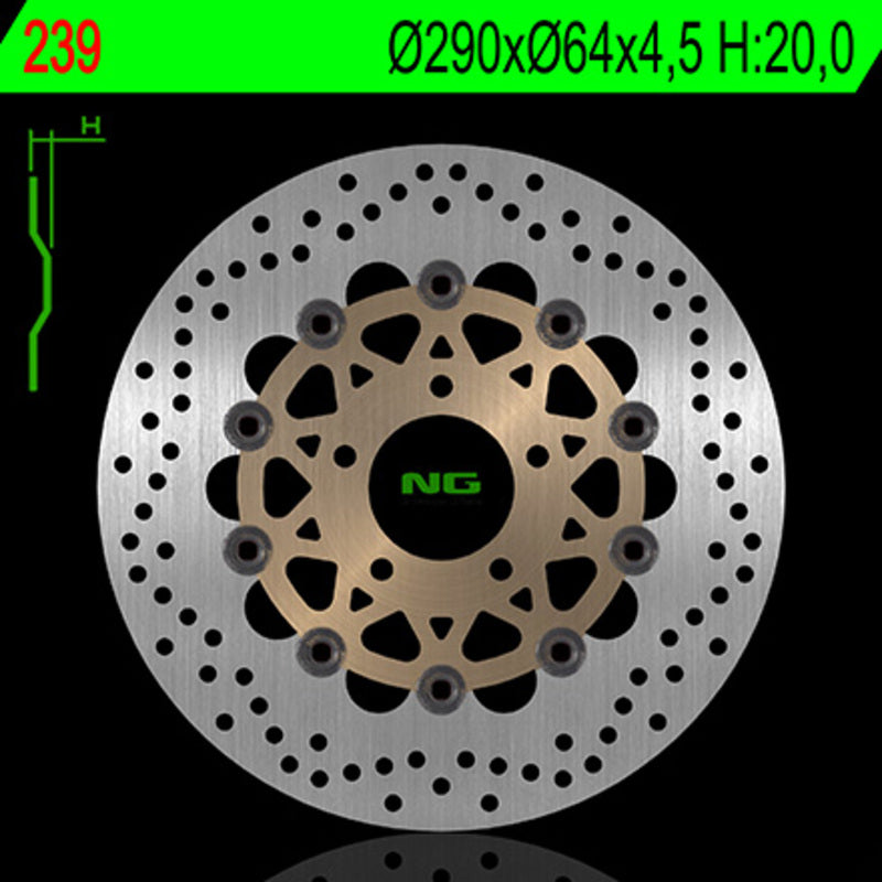 NG BRAND DISC ROUND 239