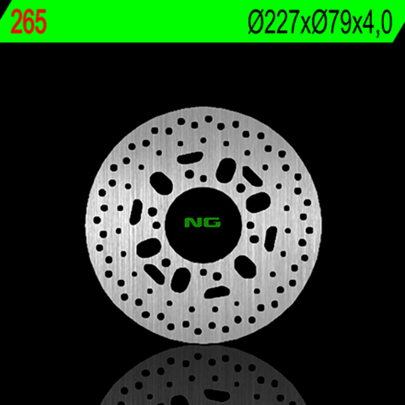 NG BRAKE DISC ROUND 265