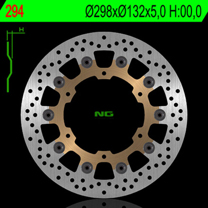 NG BRAKE DISC ROUND 294