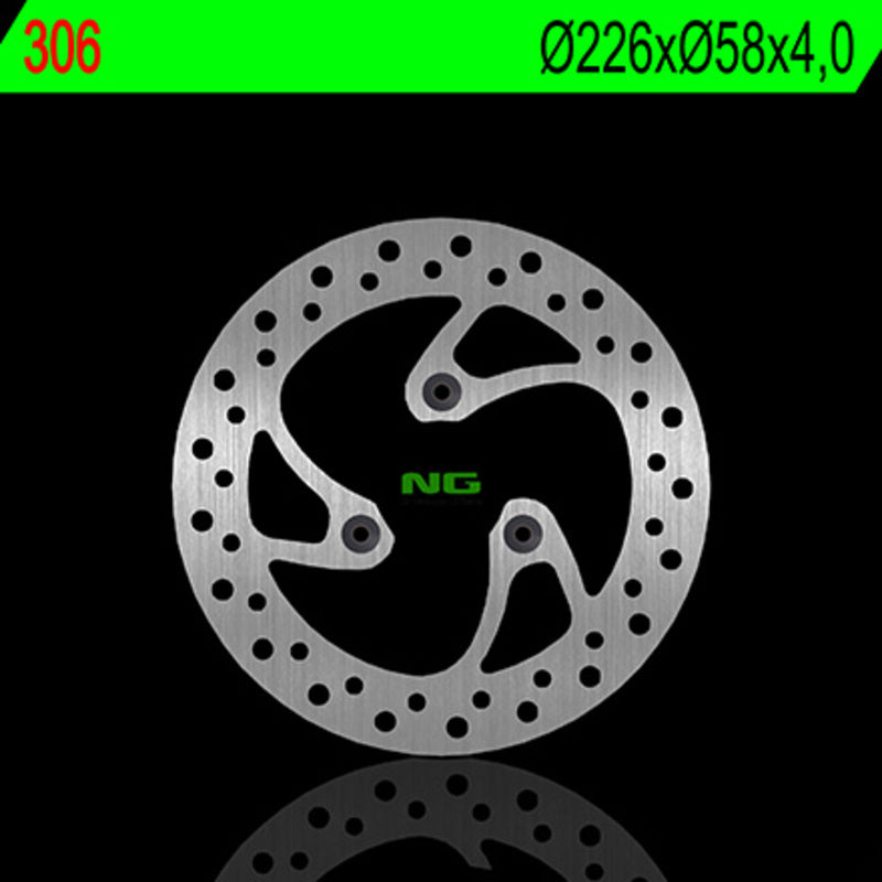 NG BRAKE DISC ROUND 306