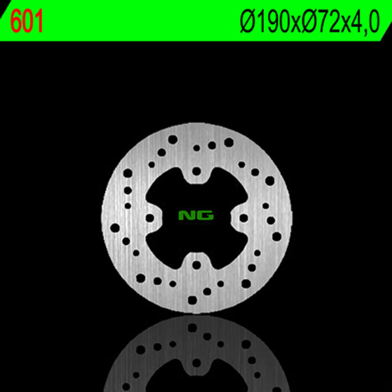 NG BRAKE DISC ROUND 601