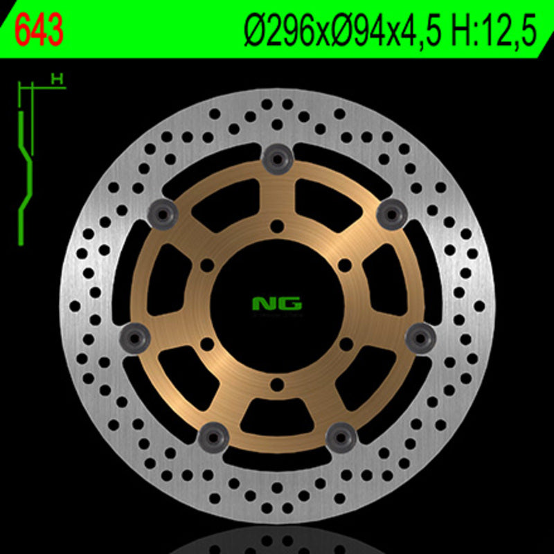 NG BRAND DISC ROUND 643