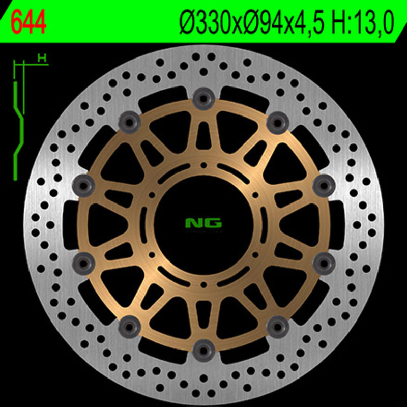 NG BRAND DISC ROUND 644