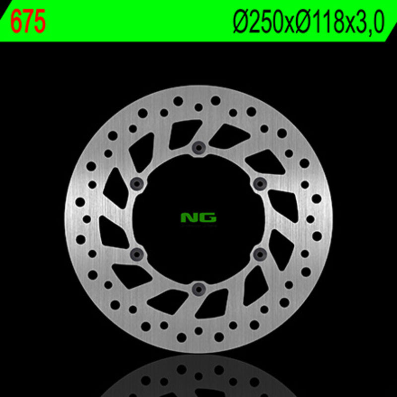 NG BRZDOVÝ DISC ROUND 675