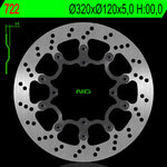 Ng brake disc round 722