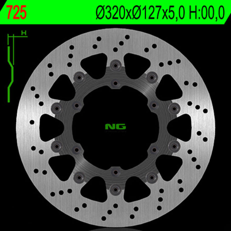 NG BRAND DISC ROUND 725