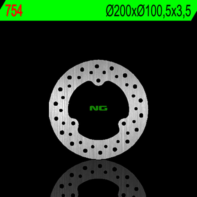 NG BRZDOVÝ DISC ROUND 754