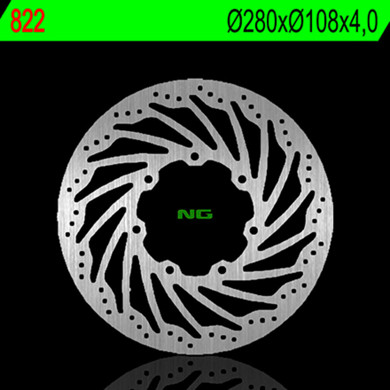 NG BRZDOVÝ DISC ROUND 822