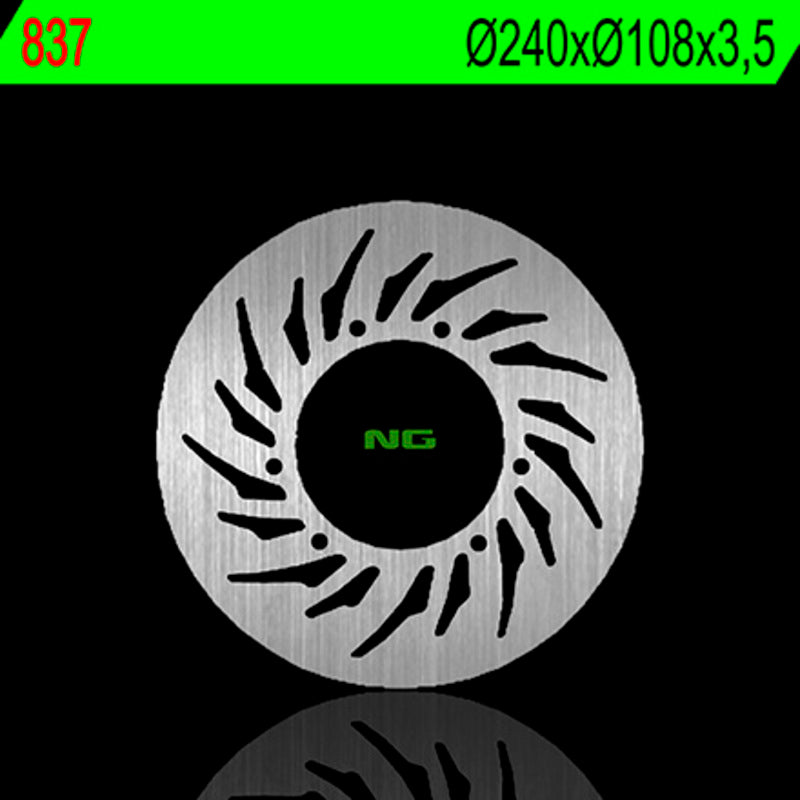 NG BRAKE DISC ROUND 837