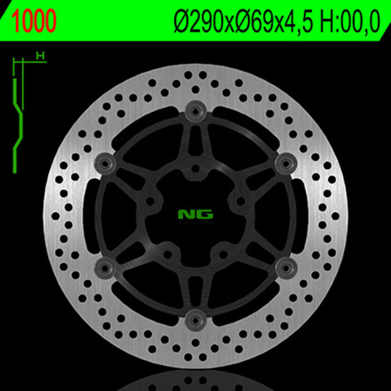 NG BRZDOVÝ DISC ROUND 1000