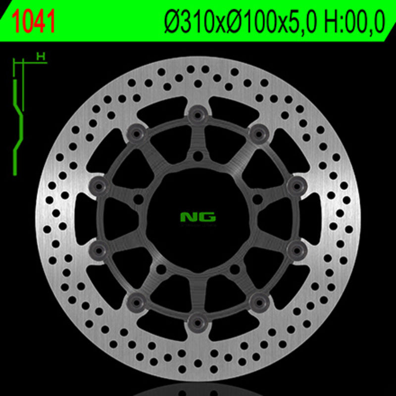 NG BRAND DISC ROUND 1041