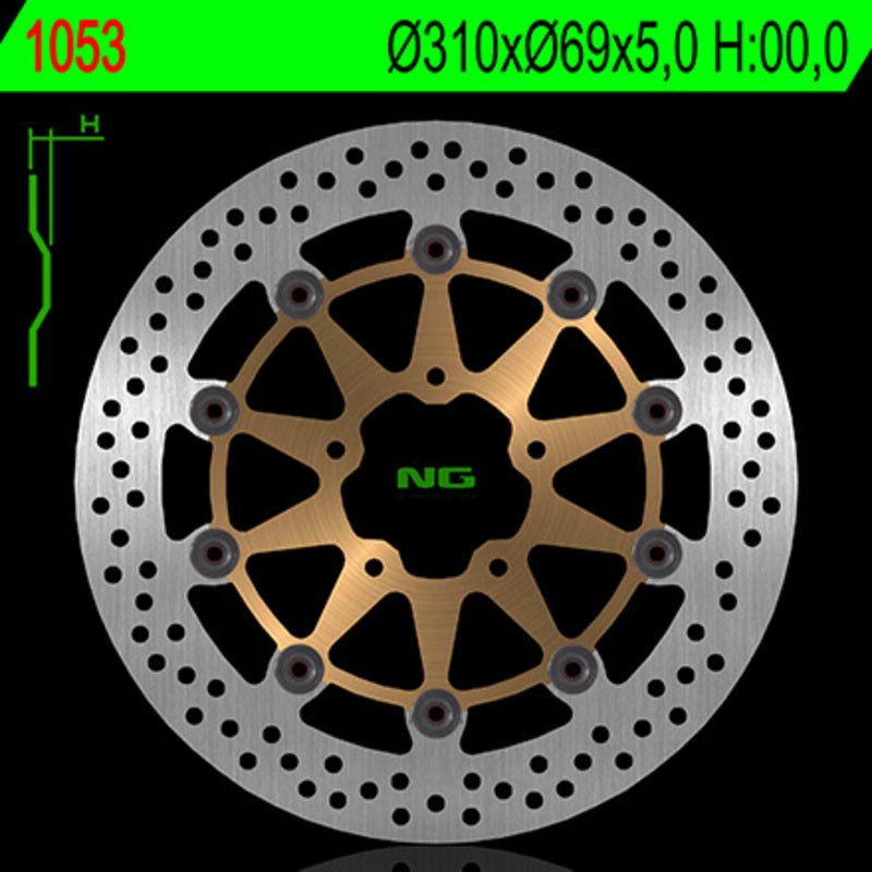 NG BRAND DISC ROUND 1053