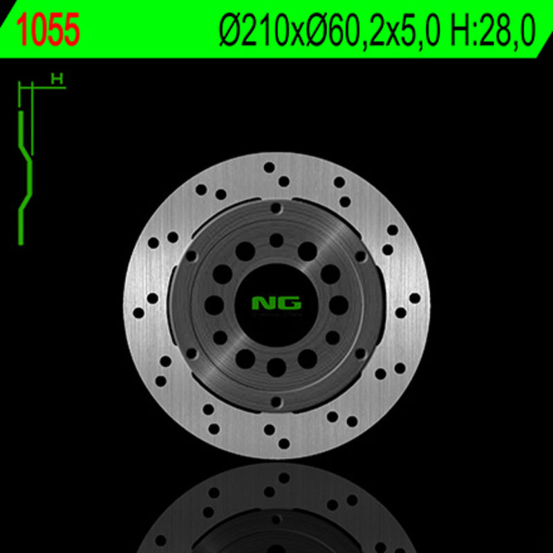 NG BRZDOVÝ DISC ROUND 1055