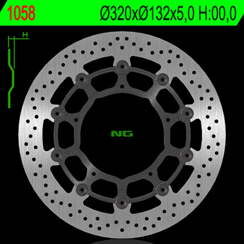 NG BRAND DISC ROUND 1058