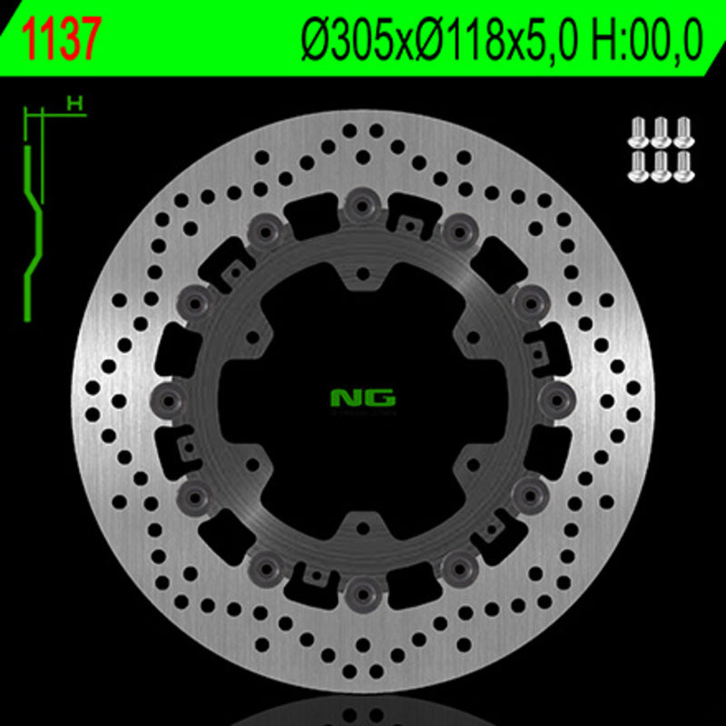 NG BRAND DISC ROUND 1137