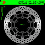 NG BRZDOVÝ DISC ROUND 1214