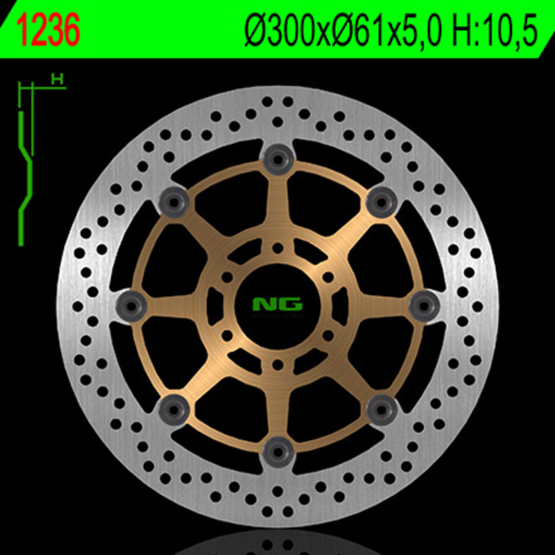 NG BRAND DISC ROUND 1236