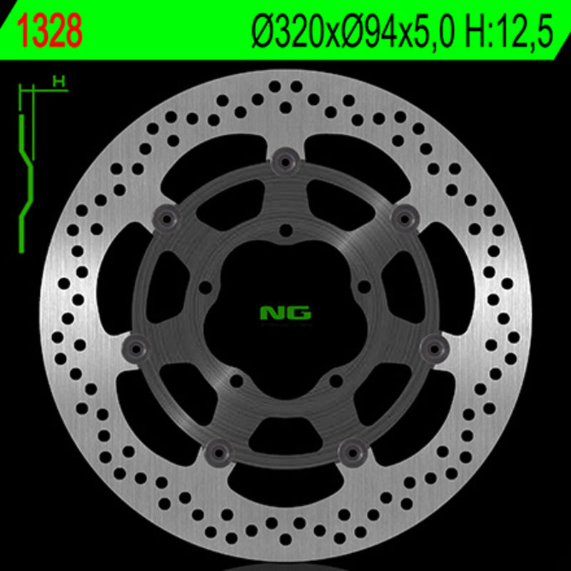 NG BRZDOVÝ DISC ROUND 1328