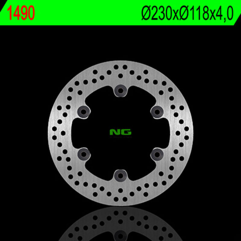 NG BRZDOVÝ DISC ROUND 1490