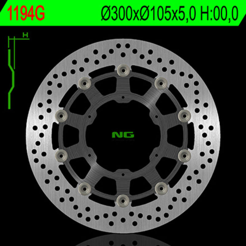 Ng brzdový disk kolem 1194G