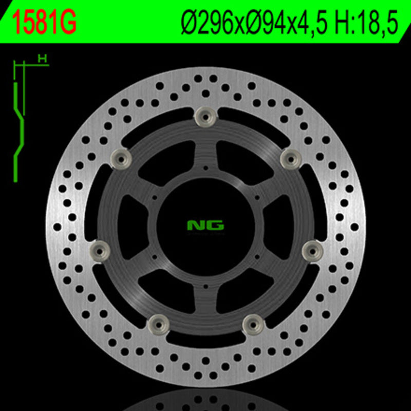 Ng brzdový disk kolem 1581g