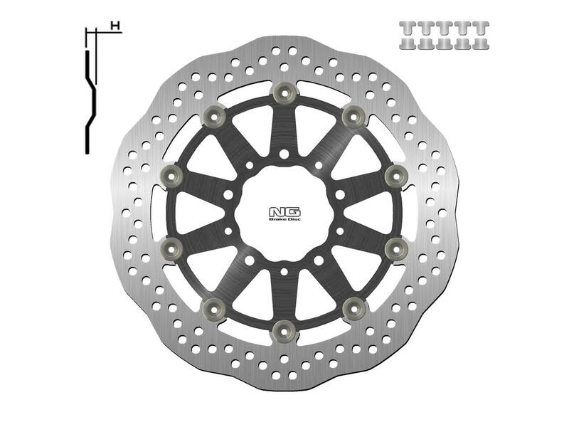 Ng vlna kotouče brzdy 1701xg