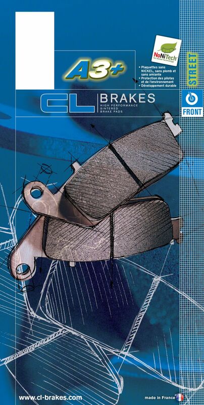 CL BRAKES Ulice Sintered Metal Brzdové destičky - 1159A3+ 1159A3+ 