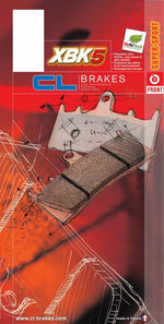 CL BRAKES Ulice sintered metalové brzdové destičky - 1159XBK5 1159XBK5 