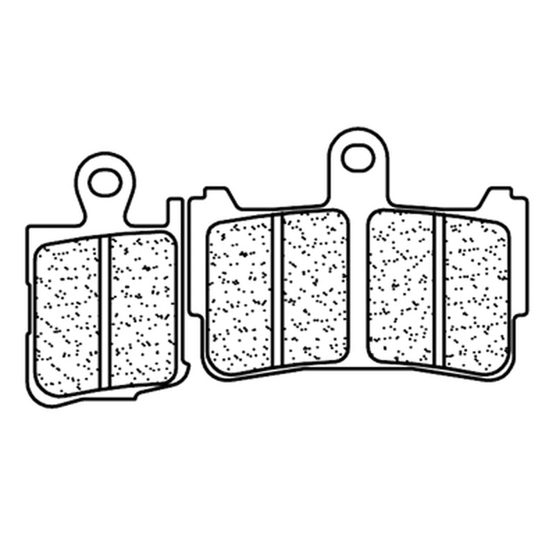 CL BRAKES Ulice sinterované kovové brzdové destičky - 1216A3+ 1216A3+ 