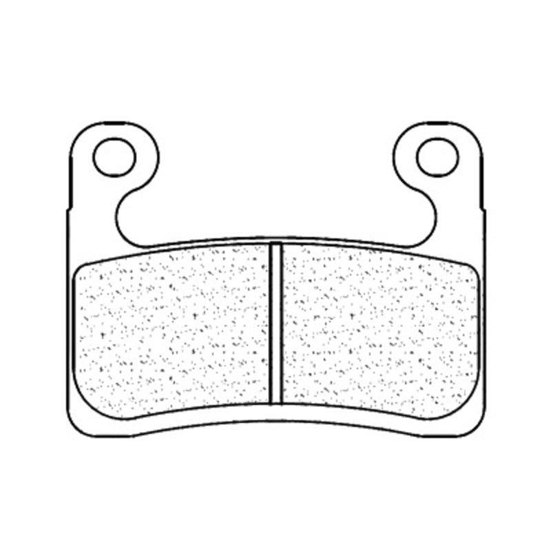 CL BRAKES Ulice sintered metalové brzdové destičky - 1257A3+ 1257A3+ 