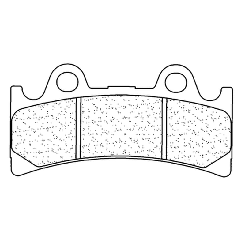 CL BRAKES Ulicové sintered metal brzdové destičky - 2254A3+ 2254A3+ 